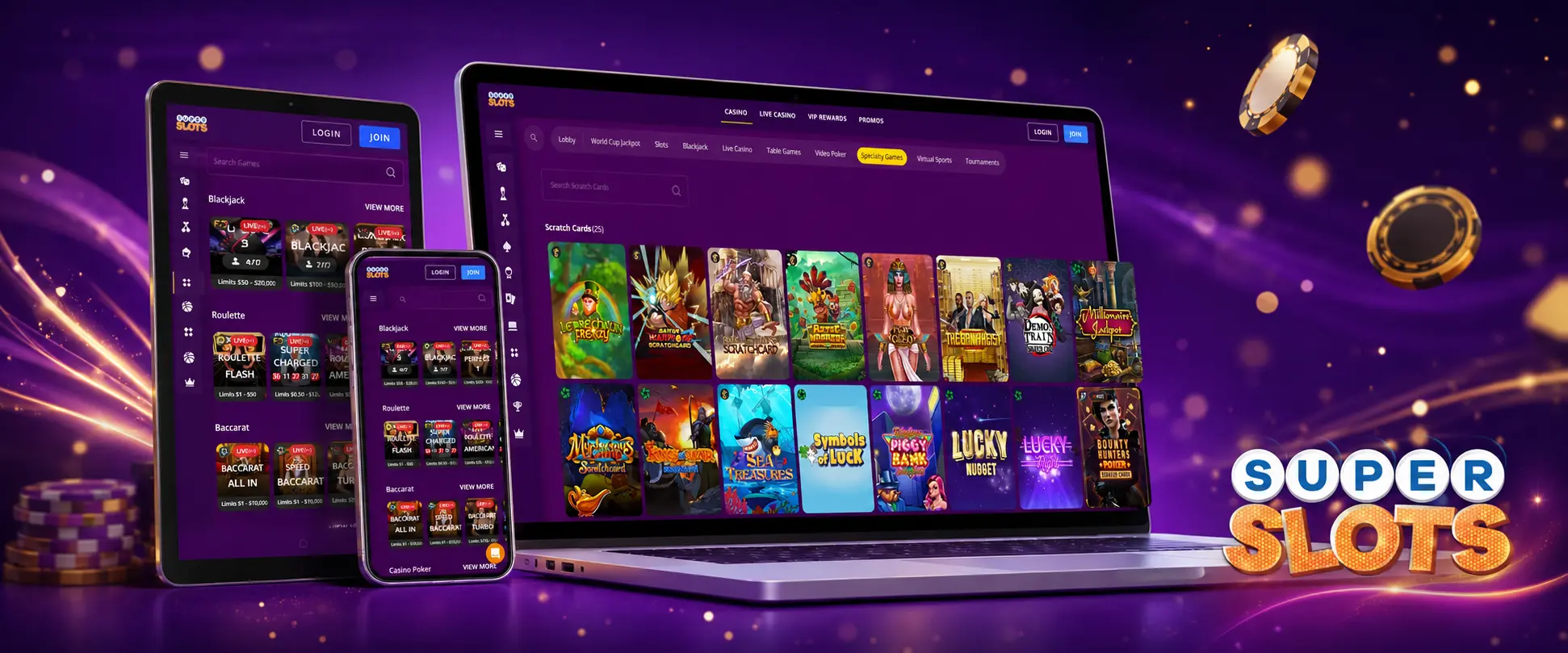 Super Slots Mobile App